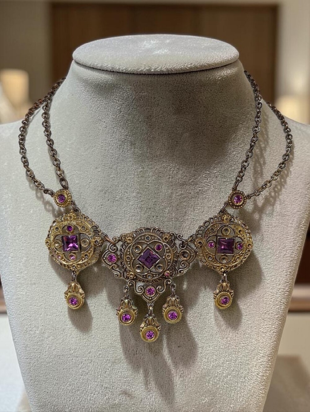 Antique Victorian Necklace - Picture 4 of 12